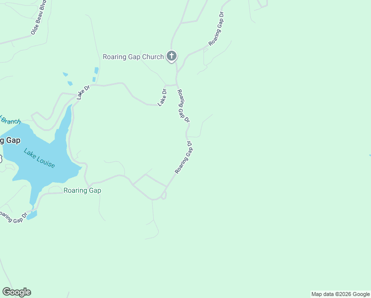 map of restaurants, bars, coffee shops, grocery stores, and more near 1224 Roaring Gap Road in Glade Valley