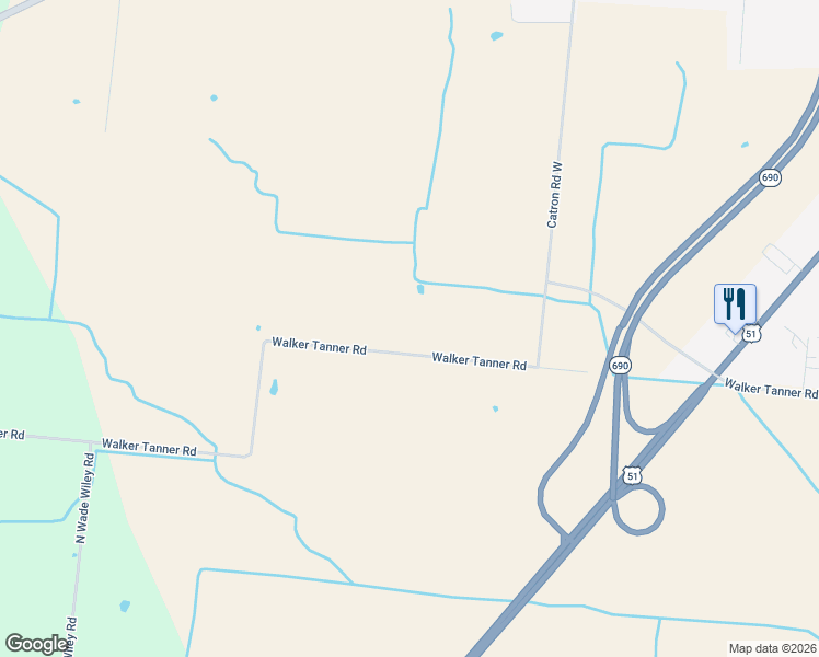 map of restaurants, bars, coffee shops, grocery stores, and more near 2026-2172 Walker Tanner Road in Union City