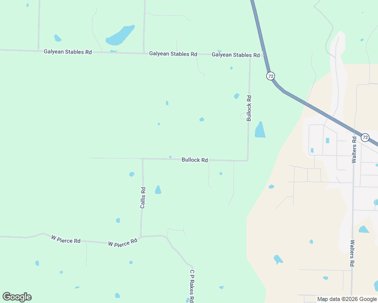 map of restaurants, bars, coffee shops, grocery stores, and more near 12658 Bullock Road in Bentonville
