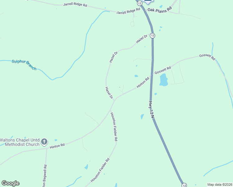 map of restaurants, bars, coffee shops, grocery stores, and more near 2466 Hinton Road in Clarksville