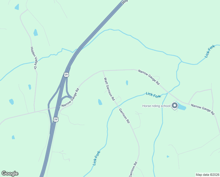 map of restaurants, bars, coffee shops, grocery stores, and more near 1077 Garrison Road in Reidsville