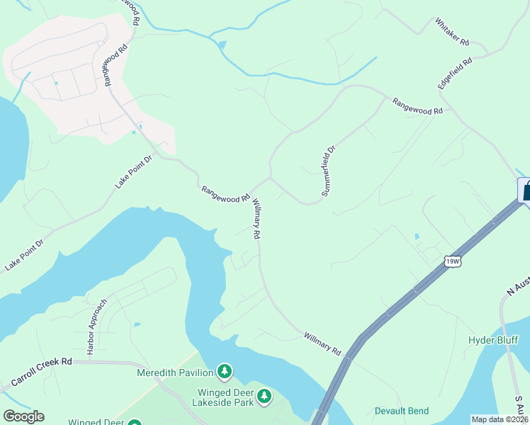map of restaurants, bars, coffee shops, grocery stores, and more near 260 Willmary Road in Piney Flats