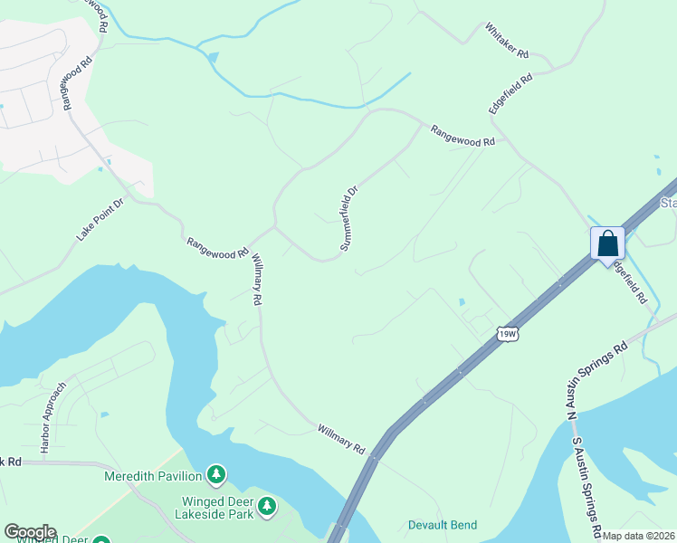 map of restaurants, bars, coffee shops, grocery stores, and more near 4314 Summerfield Dr in Piney Flats