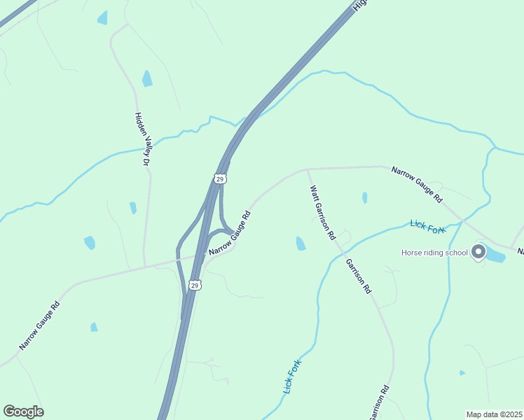 map of restaurants, bars, coffee shops, grocery stores, and more near 1976 Narrow Gauge Road in Reidsville