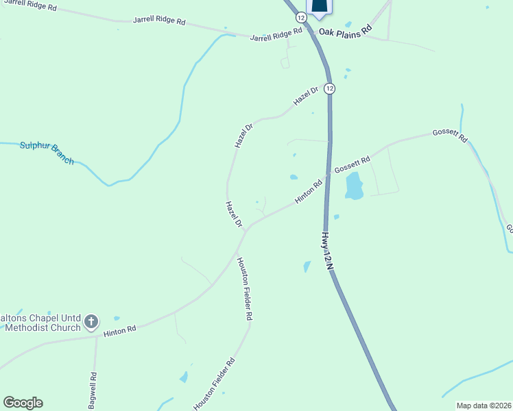 map of restaurants, bars, coffee shops, grocery stores, and more near 2466 Hinton Road in Clarksville