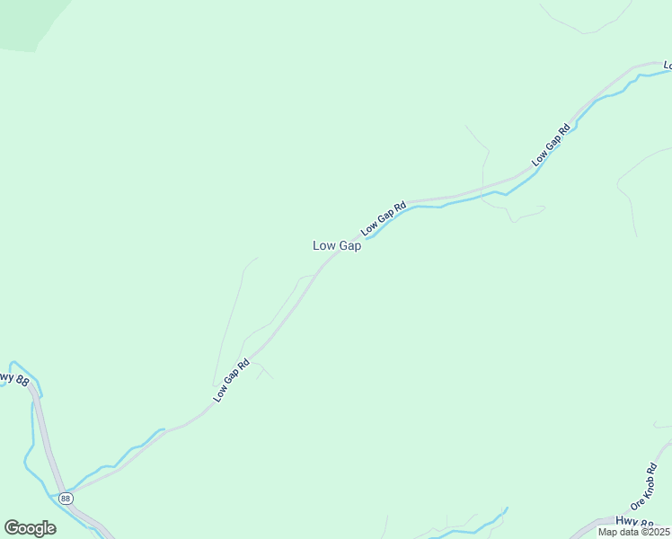 map of restaurants, bars, coffee shops, grocery stores, and more near 1098 Low Gap Road in Jefferson