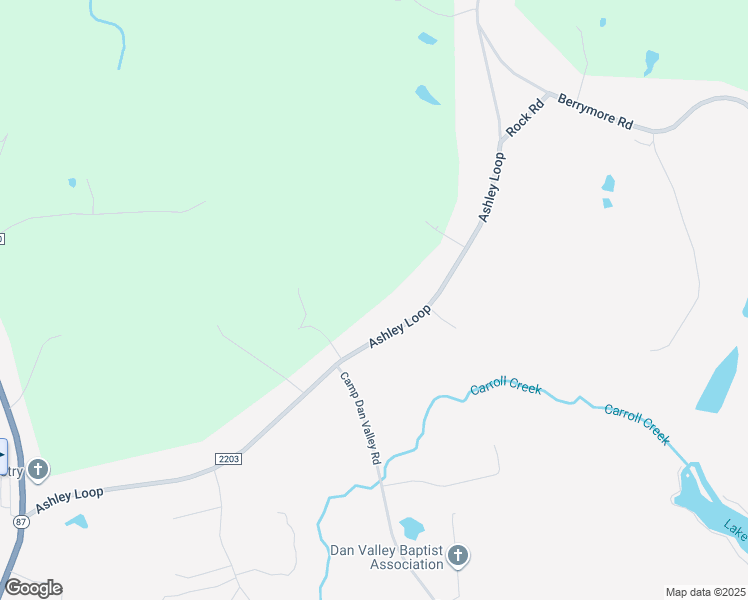 map of restaurants, bars, coffee shops, grocery stores, and more near 2732 Ashley Loop in Reidsville