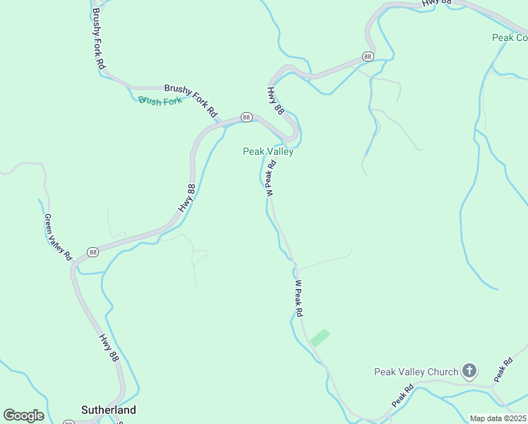 map of restaurants, bars, coffee shops, grocery stores, and more near 294 West Peak Road in Creston