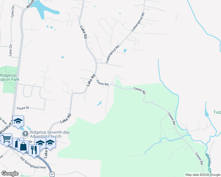 map of restaurants, bars, coffee shops, grocery stores, and more near 477 Tinnin Road in Goodlettsville