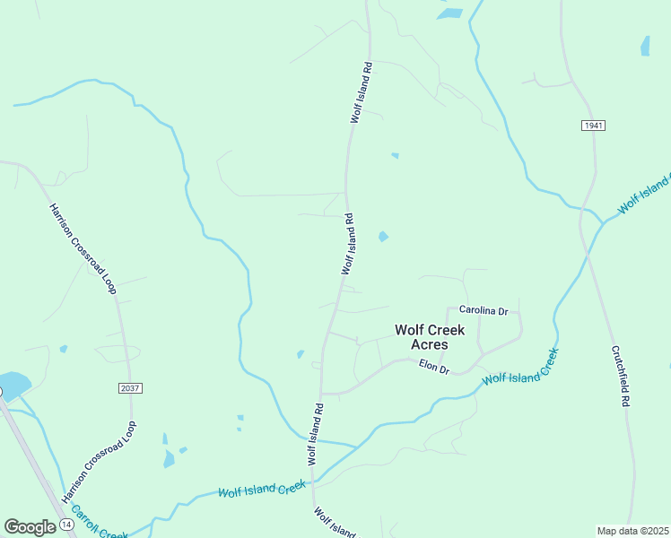 map of restaurants, bars, coffee shops, grocery stores, and more near 902 Wolf Island Road in Reidsville