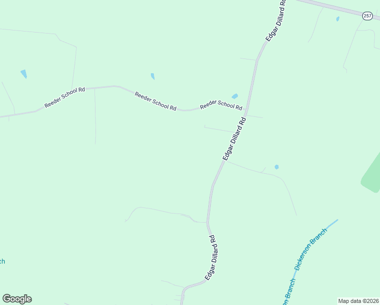 map of restaurants, bars, coffee shops, grocery stores, and more near 2042 Edgar Dillard Road in Greenbrier