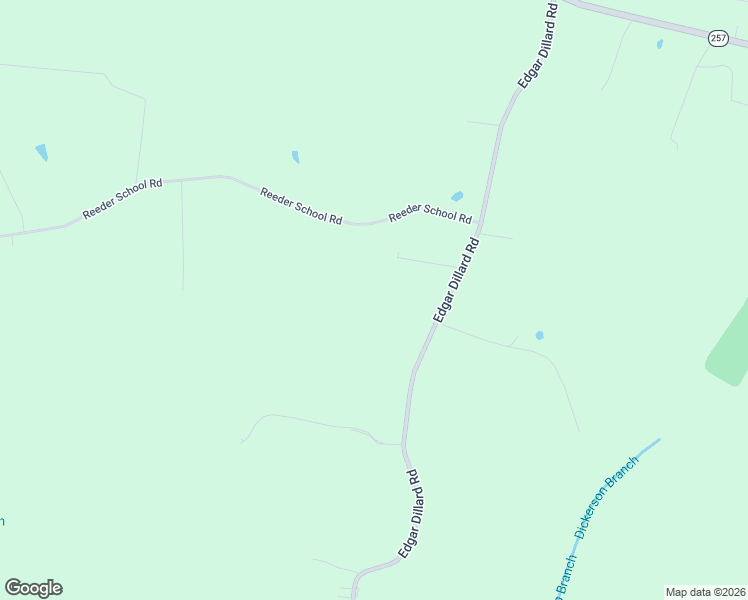 map of restaurants, bars, coffee shops, grocery stores, and more near 2042 Edgar Dillard Road in Greenbrier