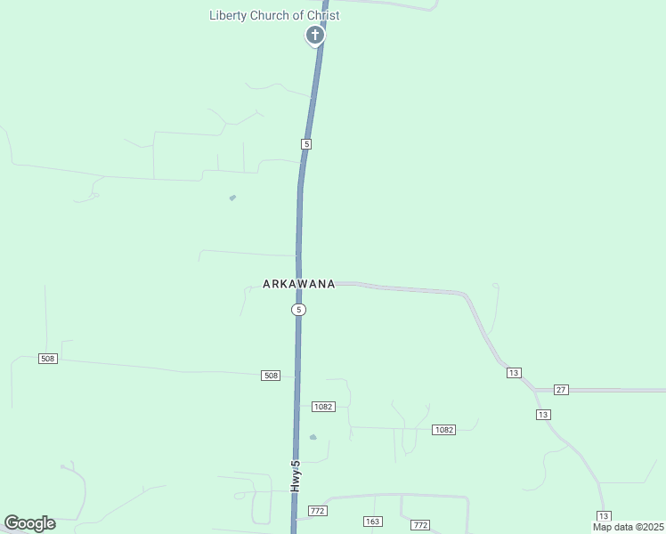 map of restaurants, bars, coffee shops, grocery stores, and more near 7733 Highway 5 in Mountain Home
