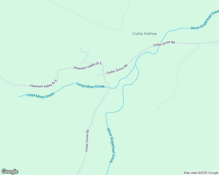map of restaurants, bars, coffee shops, grocery stores, and more near 14391 Cedar Grove Road in Lead Hill