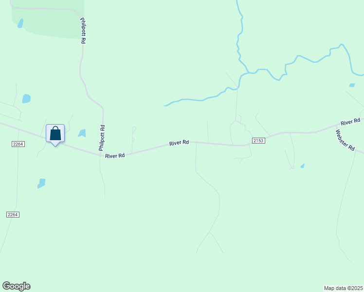map of restaurants, bars, coffee shops, grocery stores, and more near 1162 River Road in Stoneville