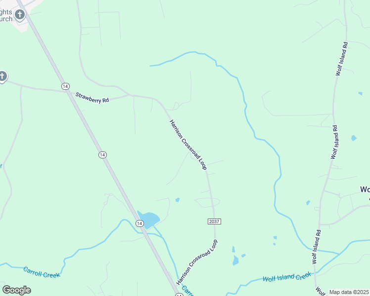 map of restaurants, bars, coffee shops, grocery stores, and more near 516 Harrison Crossroad Loop in Reidsville