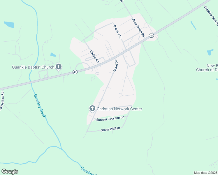 map of restaurants, bars, coffee shops, grocery stores, and more near 131-449 State Road 1732 in Roanoke Rapids