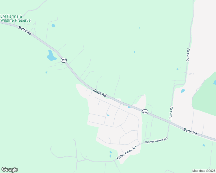 map of restaurants, bars, coffee shops, grocery stores, and more near 5400 Tennessee 257 in Greenbrier