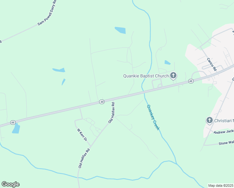 map of restaurants, bars, coffee shops, grocery stores, and more near 4768 North Carolina 48 in Roanoke Rapids