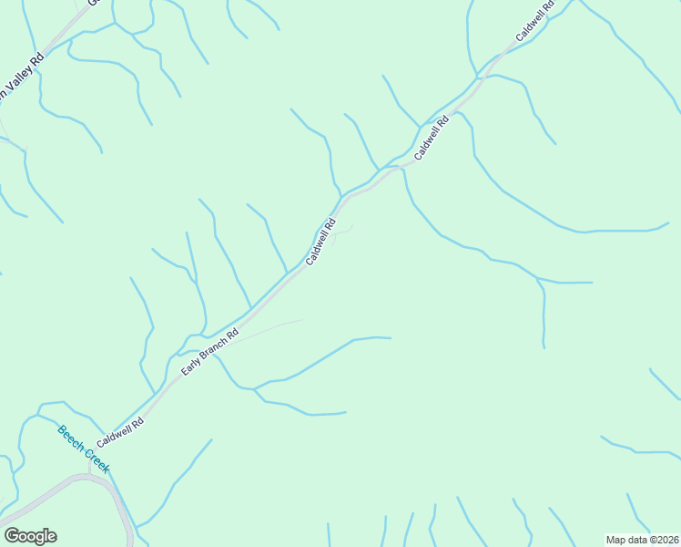 map of restaurants, bars, coffee shops, grocery stores, and more near 314 Caldwell Road in Rogersville