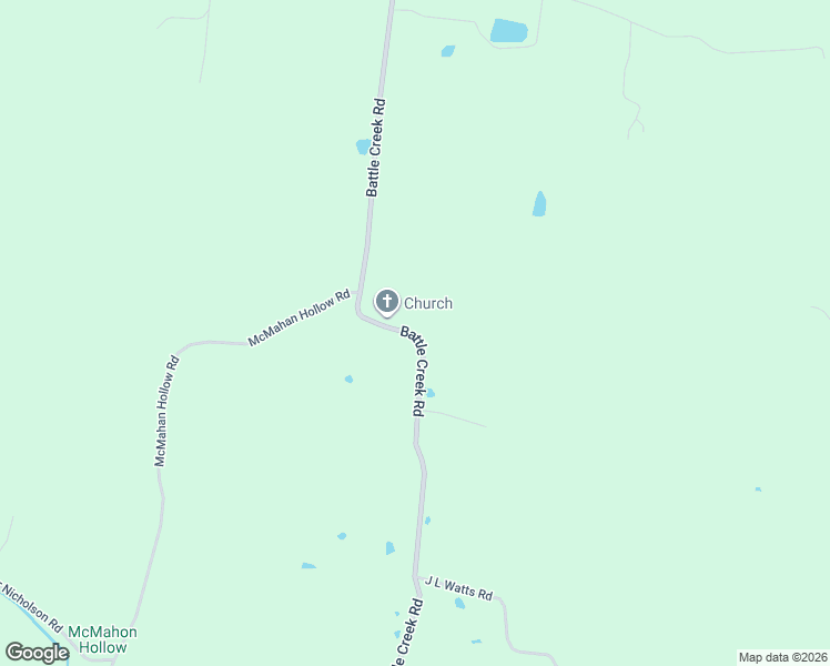 map of restaurants, bars, coffee shops, grocery stores, and more near 2638 Battle Creek Road in Springfield