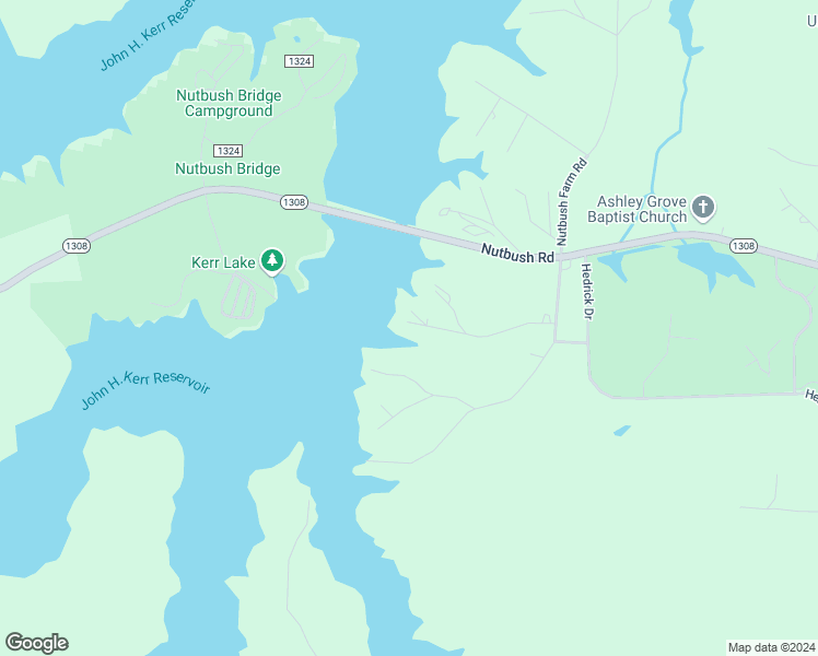 map of restaurants, bars, coffee shops, grocery stores, and more near 285 Kerr Lake Road in Henderson