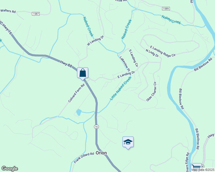 map of restaurants, bars, coffee shops, grocery stores, and more near in Jefferson