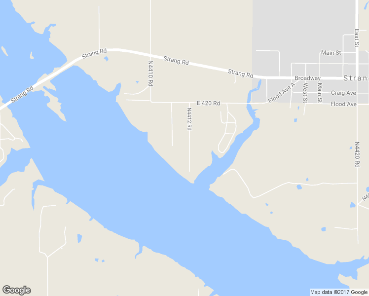 map of restaurants, bars, coffee shops, grocery stores, and more near 6757 North 4412 in Strang