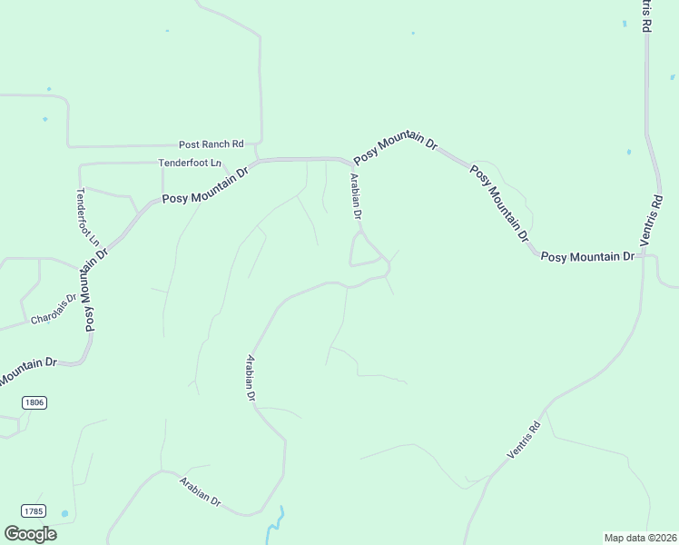map of restaurants, bars, coffee shops, grocery stores, and more near Huckleberry Circle in Rogers