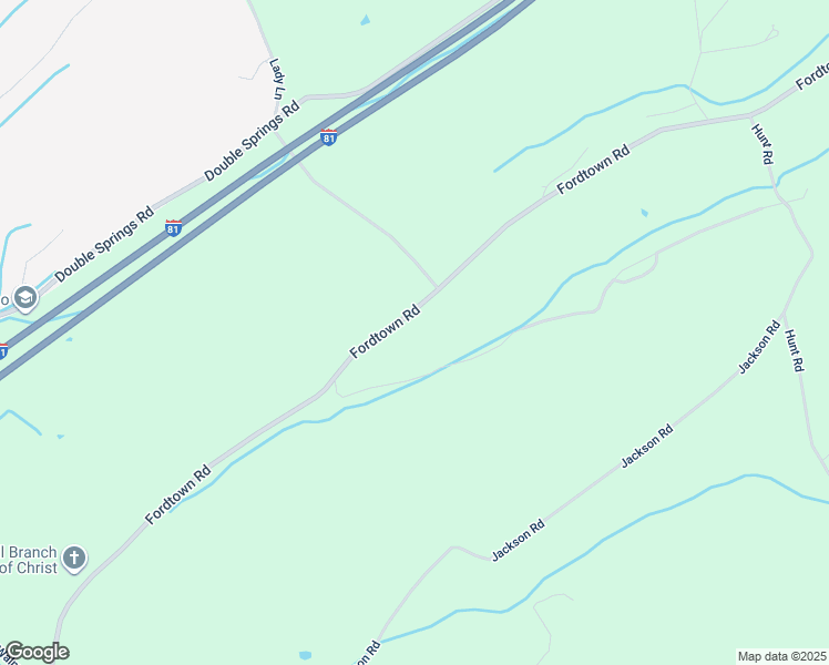 map of restaurants, bars, coffee shops, grocery stores, and more near 675 Fordtown Road in Fall Branch