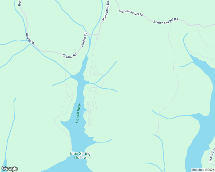 map of restaurants, bars, coffee shops, grocery stores, and more near 601 Blue Spring Road in Speedwell