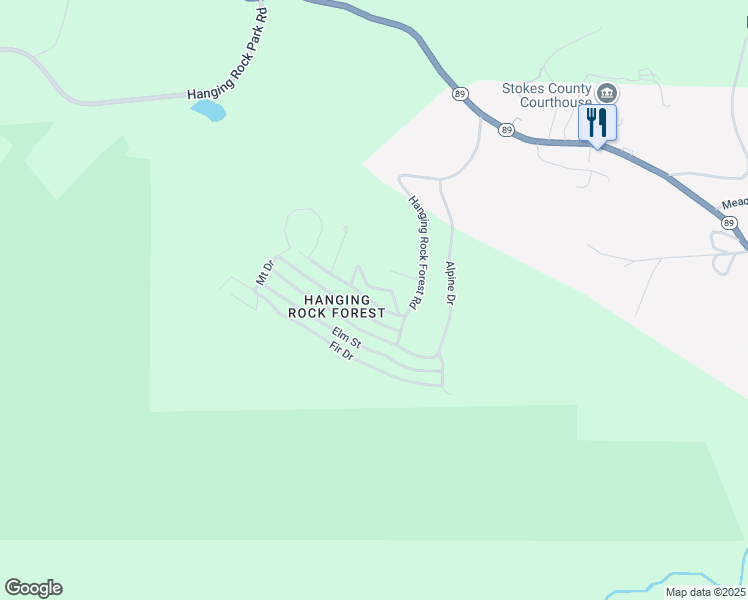 map of restaurants, bars, coffee shops, grocery stores, and more near 1040 Juniper Road in Danbury
