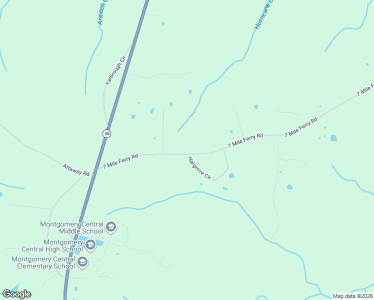 map of restaurants, bars, coffee shops, grocery stores, and more near 251 7 Mile Ferry Road in Cunningham