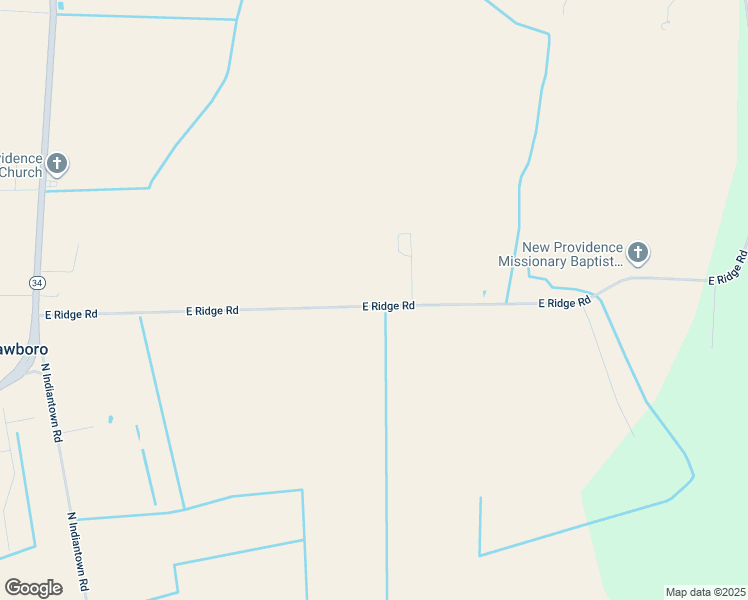 map of restaurants, bars, coffee shops, grocery stores, and more near 1012 East Ridge Road in Shawboro