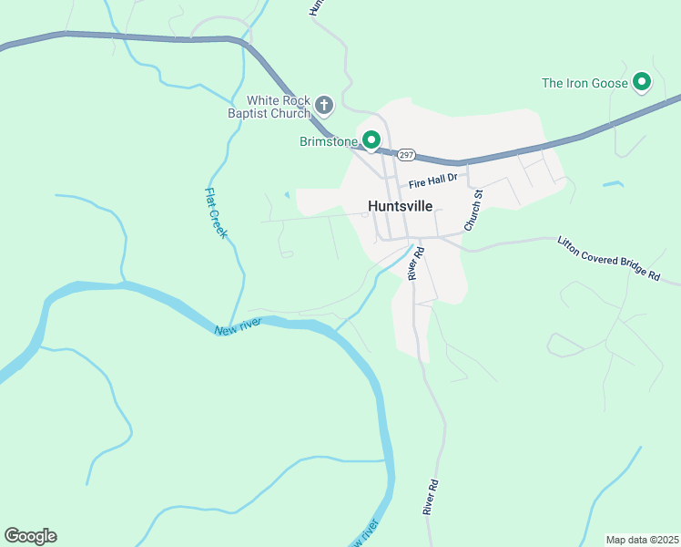 map of restaurants, bars, coffee shops, grocery stores, and more near 281 Woodland Place in Huntsville