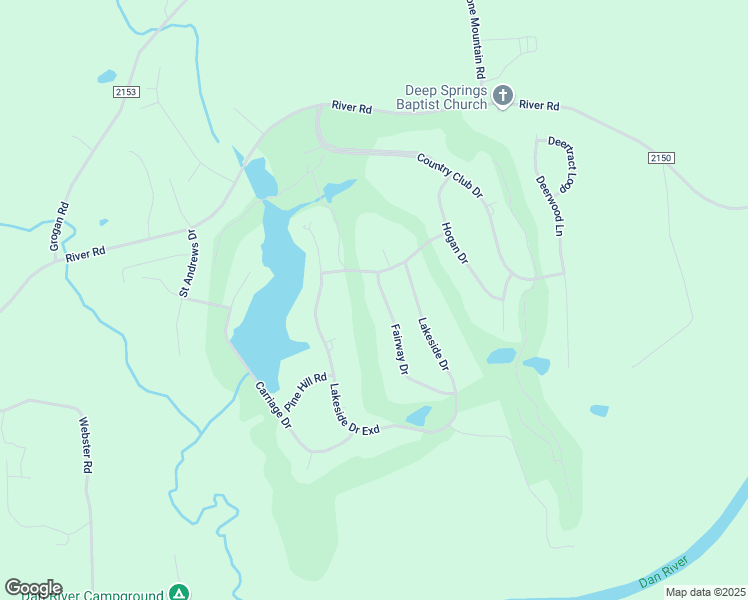 map of restaurants, bars, coffee shops, grocery stores, and more near 194 Oakgrove Drive in Stoneville