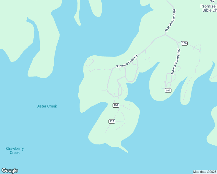 map of restaurants, bars, coffee shops, grocery stores, and more near 9912 Promise Land Road in Mountain Home