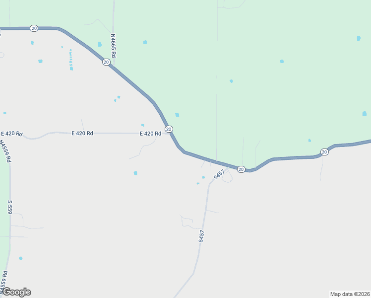 map of restaurants, bars, coffee shops, grocery stores, and more near 8662 Oklahoma 20 in Eucha