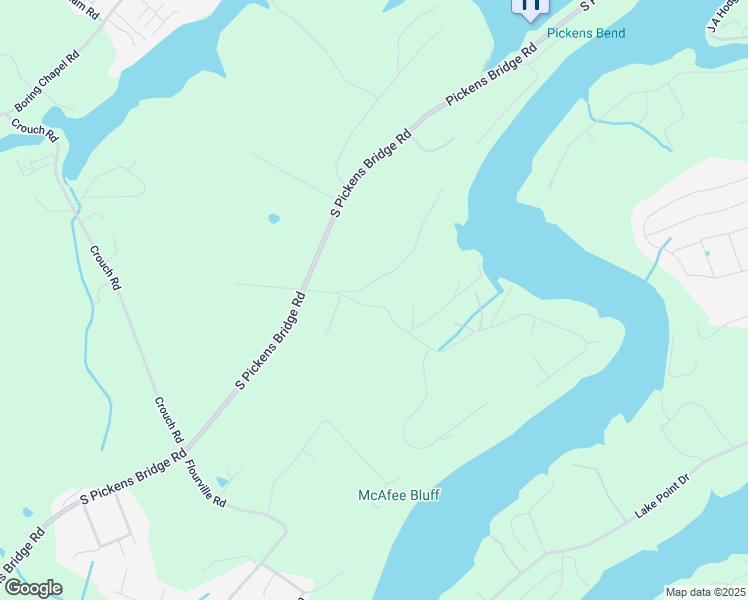 map of restaurants, bars, coffee shops, grocery stores, and more near 122 Lake Meadow Drive in Gray