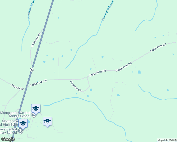 map of restaurants, bars, coffee shops, grocery stores, and more near 329 7 Mile Ferry Road in Cunningham
