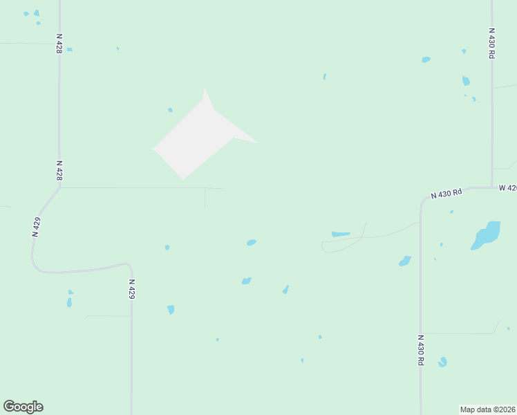 map of restaurants, bars, coffee shops, grocery stores, and more near 5615 West 420 Road in Adair