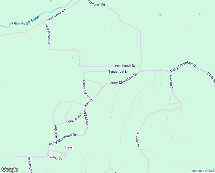 map of restaurants, bars, coffee shops, grocery stores, and more near 18615-18647 Posy Mountain Drive in Rogers