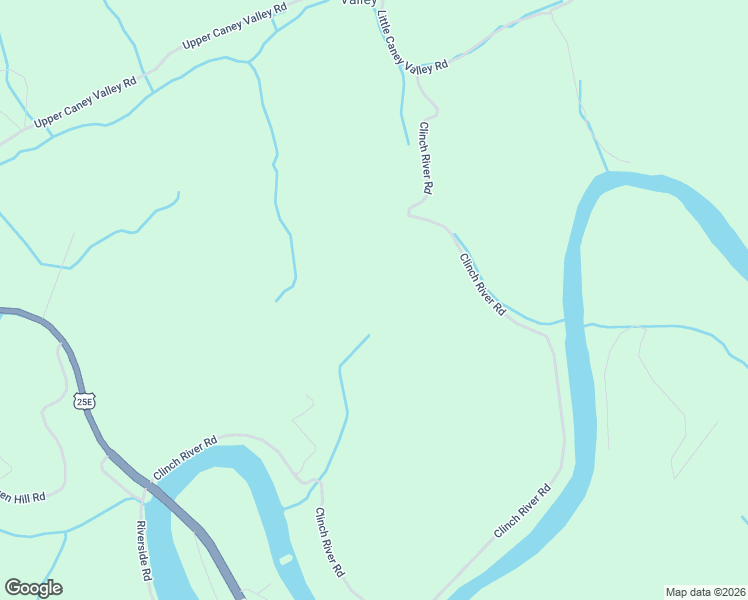 map of restaurants, bars, coffee shops, grocery stores, and more near 355 Clinch River Road in Tazewell