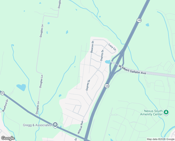 map of restaurants, bars, coffee shops, grocery stores, and more near 104 Beacon Street in Gallatin