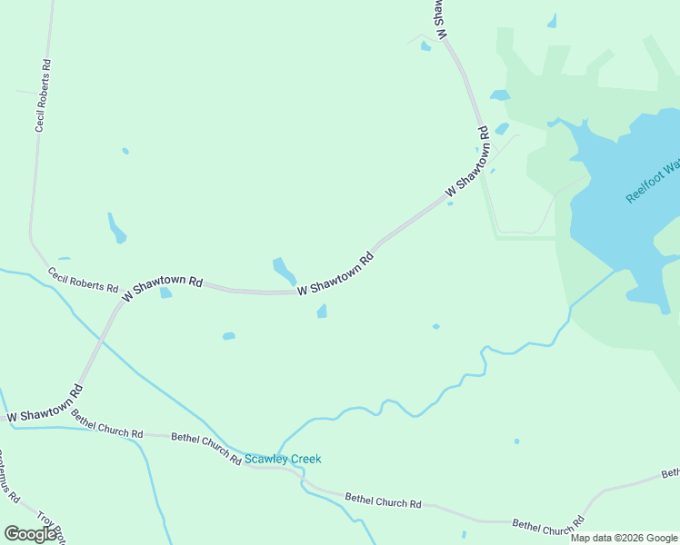 map of restaurants, bars, coffee shops, grocery stores, and more near 1569 West Shawtown Road in Troy