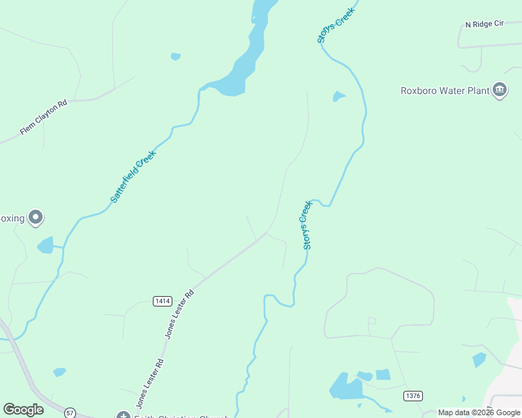 map of restaurants, bars, coffee shops, grocery stores, and more near 867 Jones Lester Road in Roxboro