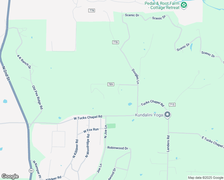 map of restaurants, bars, coffee shops, grocery stores, and more near 12513 Cannon Road in Rogers