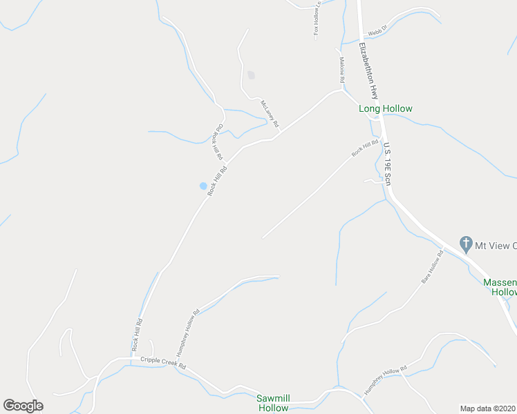 map of restaurants, bars, coffee shops, grocery stores, and more near 405 Rock Hill Road in Watauga