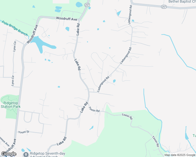 map of restaurants, bars, coffee shops, grocery stores, and more near 2040 L Court North in Goodlettsville