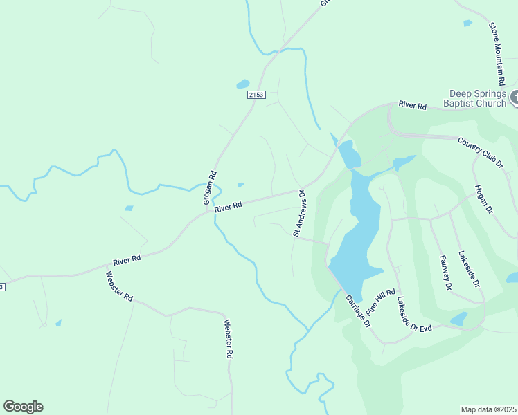 map of restaurants, bars, coffee shops, grocery stores, and more near 177 Knollwood Drive in Stoneville